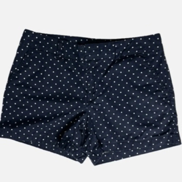 Tommy Hilfiger Pants - Tommy Hilfiger Polka Dot Shorts Navy Blue  White Size 4 Beach Nautical Summer